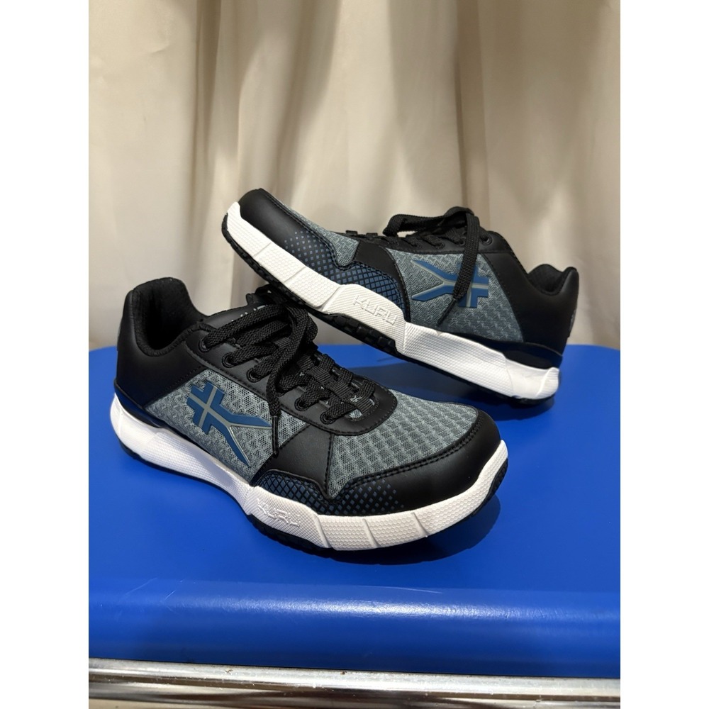 Kuru Quantum Comfort Walking Shoes Sneakers Men's Size 7 Blue-Grey-Black